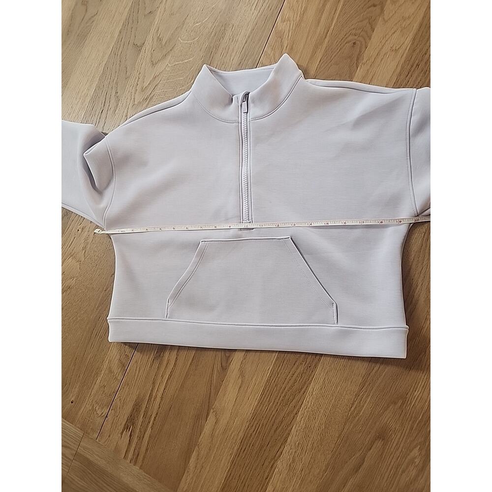 All In Motion Girls Cropped Pullover Light Purple Size XL(14) Scuba Super Soft! - Picture 16 of 16